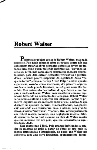 Walter benjamin   magia e técnica, arte e política