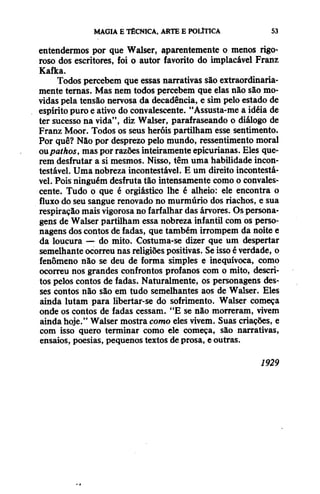 Walter benjamin   magia e técnica, arte e política