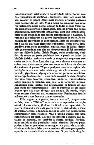 Walter benjamin   magia e técnica, arte e política