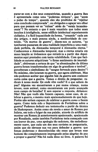 Walter benjamin   magia e técnica, arte e política