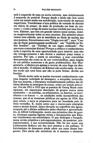 Walter benjamin   magia e técnica, arte e política
