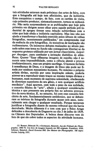 Walter benjamin   magia e técnica, arte e política