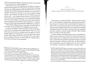 GPU levou 0 rnovimento operario" e questiona seu proprio comenrario sobre
esse texto de Brecht como "piedosa falsificas:ao"40.
Apesar desse acerto de comas impiedoso, que nao hesita em comparar as
praricas da policia stalinista com as dos nazistas, resta a Benjamin uma ultima
esperanca: que a URSS permaneca a aliada aos antifascistas. Em uma carta de
3 de agosto de 1938 a Max Horkheimer, e1e manifesra "com muitas reservas" a
esperanca, "pelo menos por enquanto", de que se possa considerar 0 regime
sovietico - que ele descreve sem artificios como uma "ditadura pessoal com
todo seu terror" - como "0 agente de nossos interesses em uma guerra futura".
Ele acrescenta que se trata de urn agente que "custa 0 mais alto preco irnaginavel,
uma vez que epreciso paga-lo com sacrificios, que corroem rnuito particular­
mente os interesses que nos sao pr6ximos enquanto produtores" _ uma expres­
sao que sem duvida se refere a emancipacso dos trabalhadores e ao socialisrno!'.
o Pacto Molotov-Ribbemrop sera urn duro golpe a essa ultima ilusao, As
teses "Sobre 0 conceito de historia" foram redigidas nesse novo contexto.
o capitulo "Feuermelder" [''Alarme de incendlo"] de Rua de mao unica e
urn dos textos rnais impressionames de Walter Benjamin. Mas, em urn cerro
sentido, toda sua obra pode ser considerada como uma especie de "aviso de
incendio" dirigido a seus comemporaneos, urn sino que repica e busca chamar
a atencao sobre os perigos iminemes que os ameacarn, sobre as novas cacistro­
fes que se perfilam no horizonre, As teses de 1940 sao a expressao densa e
concisa desse procedimento e dessa inquietas:a042.
40 W BENJAMIN, "Note sur Brecht" (1938 ou 1939) em Eerits autobiographiques (c.
Bourgeois, 1990), p. 367-8. "Blucher tern razao", reconhece Benjamin em criticar
tanto os poemas de Brecht quanto seu cornentario.
41 Carta citada por R. TIEDEMANN, Dialektik im Stillstand, cir., p. 122.
42 A obra do pinror lituano Ciurlionis, que escolhemos para ilustrar a capa deste livro,
resume essa ideia em uma "imagem dialetica". Ela represenrn um campanario na
frente de um ceu azul em que as nuvens comecarn a se amontoar, Os sinos tocam
com toda a forca, mas ninguem parece ouvi-los. 0 conjunro, pintado em 1907,
estranhamente faz pensar no posto de vigilancia de um campo de concentrac;:ao.
32
1
UMA LEITURA DAS TESES
"SOBRE 0 CONCEITO DE HISTORIA" DE WALTER BENJAMIN
Ames de passar a uma analise "ralmudica' - palavra por palavra, Frase por
Frase- do texto de Benjamin, els algumas breves observacoes para inrroduzir a
leitura das teses. 0 documento Sobre 0 eoneeito de bistoria foi redigido no co­
meco de 1940, pouco antes da tentativa de seu autor de escapar de uma Franca
vichysta em que os refugiados alernaes judeus e/ou marxistas eram entregues as
autoridades da Gestapo. Como sabemos, essa tentativa fracassou: interceptado
pela policia franquista na fronteira espanhola (Port-Bou), Walter Benjamin
optou, em setembro de 1940, pelo suicidio,
A prirneira referencia ao documento aparece em uma carta de Benjamin a
Adorno, escrita em frances em 22 de fevereiro de 1940, na qual explica a seu
amigo 0 objetivo do texto: "Estabelecer uma cisao inevitavel entre nossa forma
de ver e as sobrevivencias do positivisrno" que povoam ate mesmo as concepcoes
hist6ricas da esquerda'. 0 posirivisrno aparece assirn, aos olhos de Benjamin,
como 0 denominador comum das rendencias que ele vai criticar: 0 historicis­
mo conservador, 0 evolucionismo socialdemocrata, 0 rnarxisrno vulgar ',
I "Acabo de terminar urn certo numero de tesessobre 0 conceito de hisroria. Por um
lado, essas teses se aplicam as vis6es que se encontram esbocadas no capitulo I do
'Fuchs'. Por outro, devem servir como base te6rica para 0 segundo ensaio sobre
Baudelaire. Constituem uma primeira tentariva de fixar um aspecto da hist6ria que
deve estabelecer uma cisao inevitavel entre nossa forma de ver e as sobrevivencias do
positivismo que, na minha opiniao, demarcam muito profundamente ate os concei­
tos de hist6ria que, em si mesmos, nos sao os mais pr6ximos e os mais familiares"
(GS1,3, p. 1225). A ultima parte e uma referenda transparente ao que de designata
nas teses como "rnarxisrno vulgar".
A doutrina socialdemocrara era frequenremente de inspiracao neokan tiana, mas essa
 