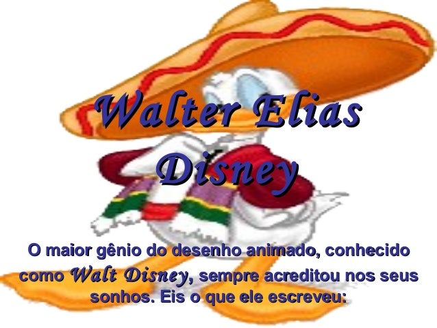 walter elias disney