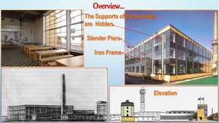 Overview…
Elevation
The Supports of the building
are Hidden
Slender Piers
Iron Frame
15
 