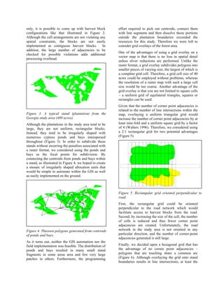 Subdivision of large uniform stands lacking natural bounding features ...