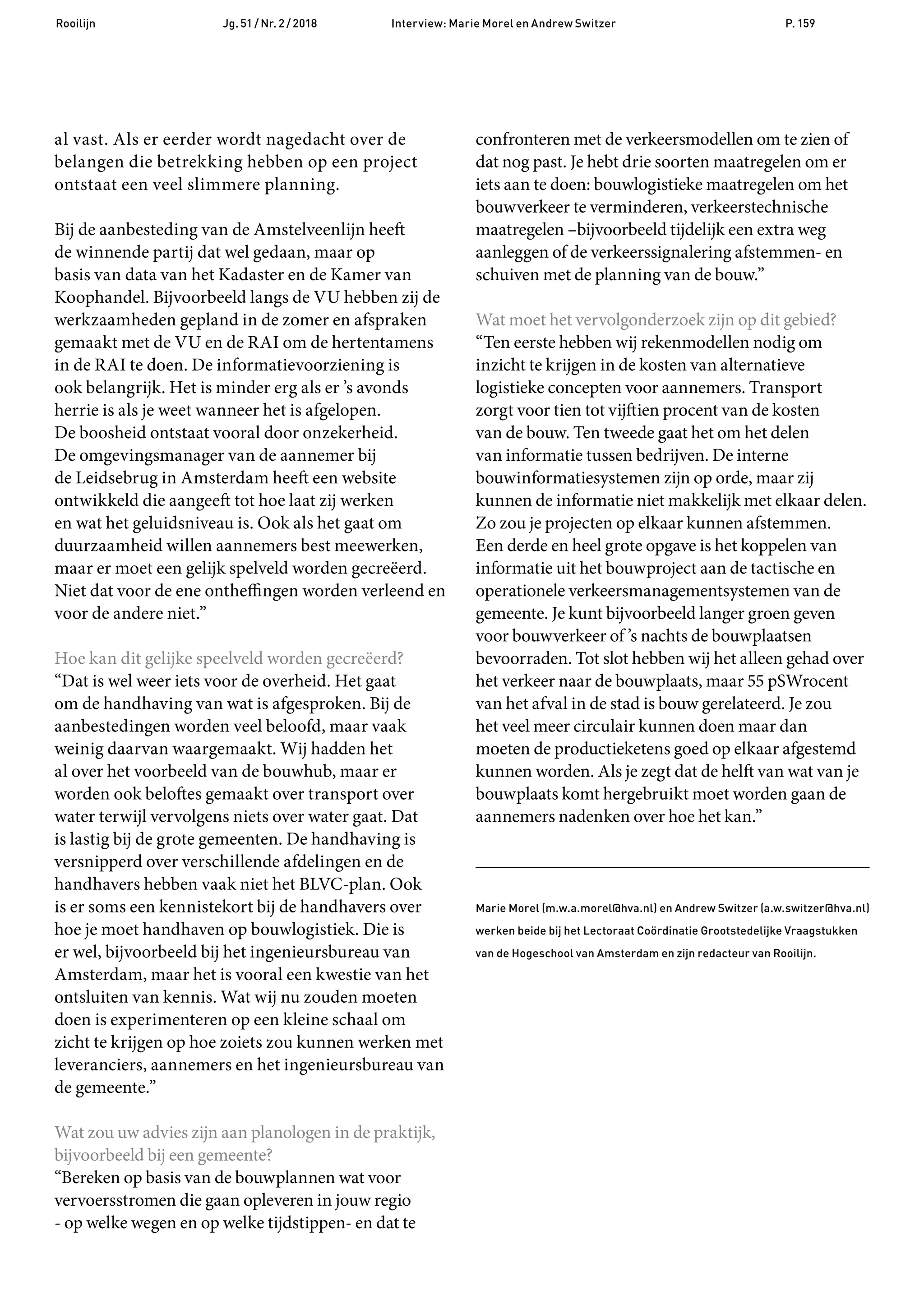 Wat betekent duurzame stadslogistiek voor stadsplanner? PDF