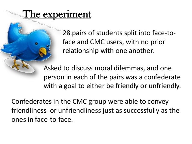 Walther s Social Information Processing Theory
