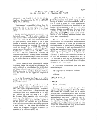 Walt metz Case -Kloch v. Ratcliffe