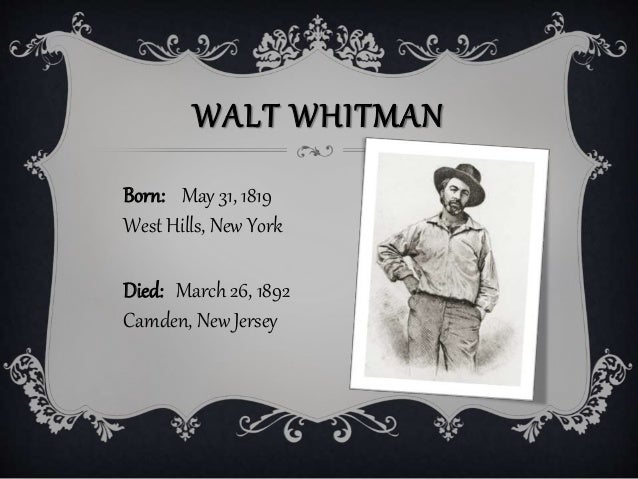 Walt Whitman Newspaper Long Islander Walt Whitman Newspaper Long Islander