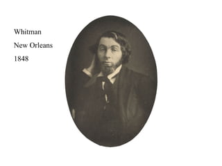 Whitman New Orleans 1848 