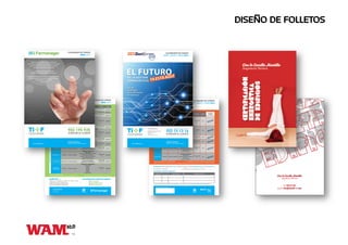 DISEÑO DE FOLLETOS
 
