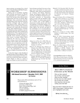 Dissemination of EST's (November 2009)