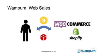 Wampum: Web Sales
Copyright	Wampum,	LLC	2017
 