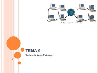 TEMA 6
Redes de Área Extensa
 