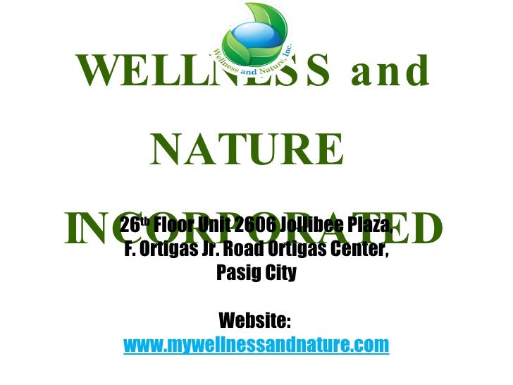 wellness and nature