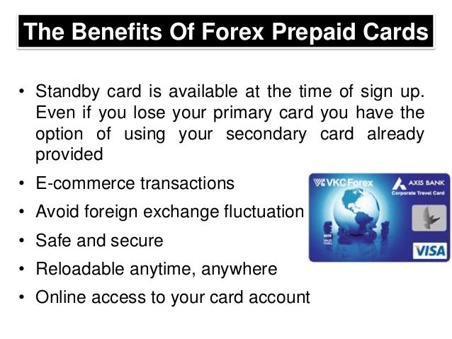 Forex Cards Class Presentation - 