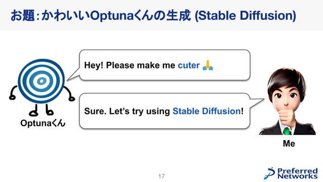Optunaを使ったHuman-in-the-loop最適化の紹介 - 2023/04/27 W&B 東京ミートアップ #3 | PDF