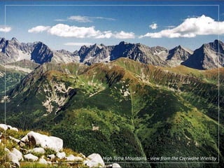 High Tatra Mountains - view from the CzerwoneWierchy