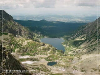 View of the valley Gąsienicowa