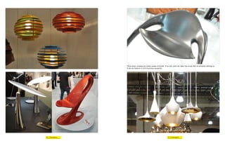 This chair creates an intial sense of doubt. It is not until we take the trust fall of actually sitting in
                   it do we believe it will function properly.




36 | Futureganic                                                    37 | Futureganic
 