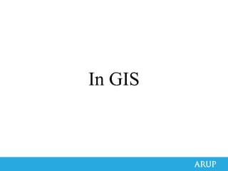 In GIS
 