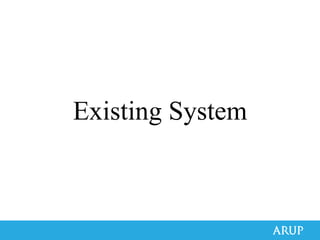 Existing System
 