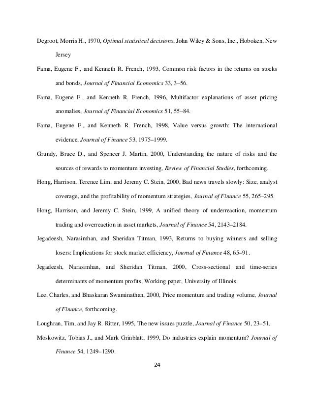 Conrad and kaul an anatomy of trading strategies