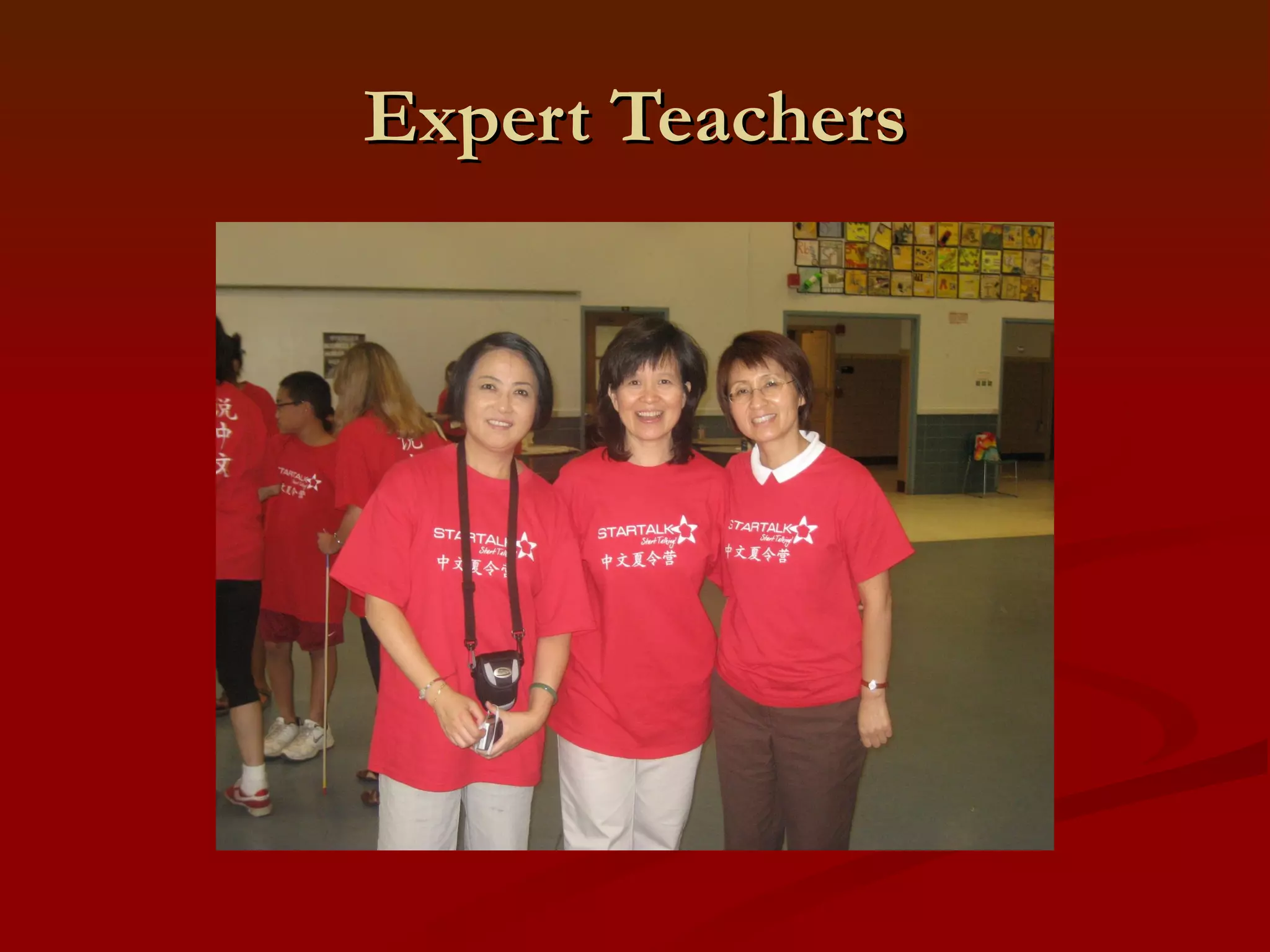 Expert Teachers 