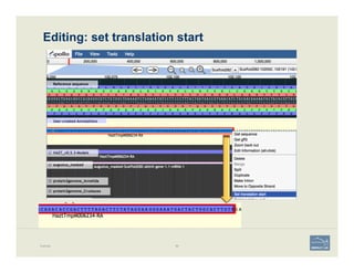 Editing: set translation start
Example 89
 