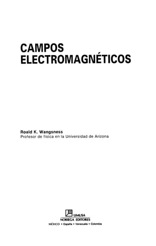 Wangness electromagnetismo (spanish)