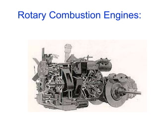 Rotating Combustion Engine Wankel rotary engines | PPT