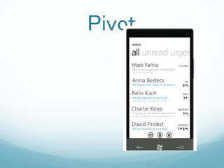 Pivot
 