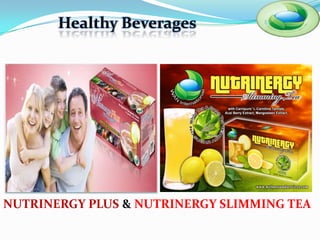 Healthy Beverages




NUTRINERGY PLUS & NUTRINERGY SLIMMING TEA
 