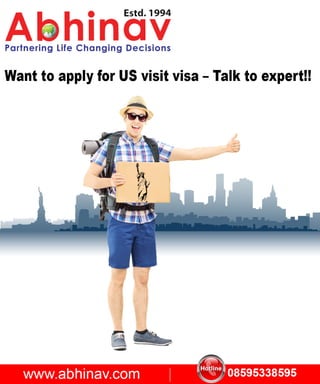 Want to Apply for US visit visa - Talk to Expert