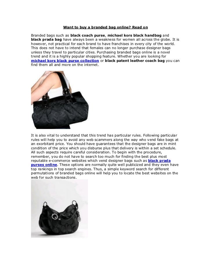 branded bags online