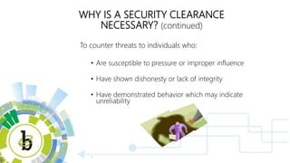 Want a Security Clearance? This Is What You Need to Know | PPTX