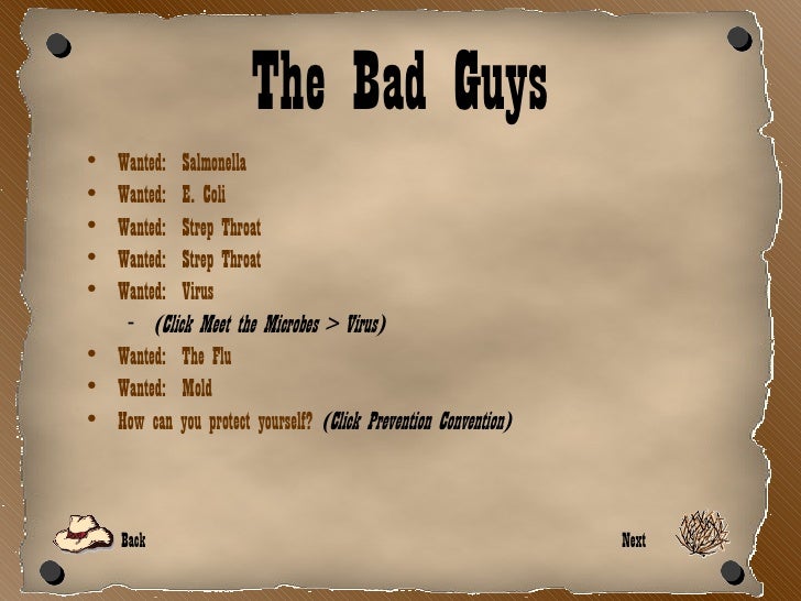 Wanted microorganisms