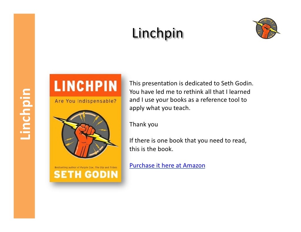 Linchpin This presenta?on is