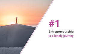 Entrepreneurship
is a lonely journey
#1
 