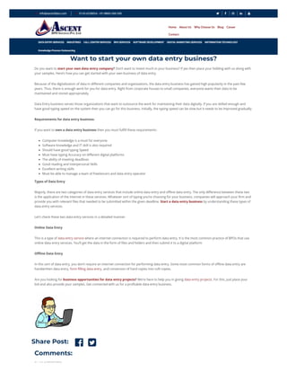 Want to start your own data entry business.pdf