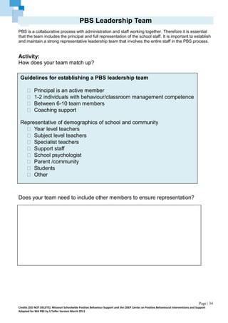Pbs Educators Guide.pdf Wa pbs team workbook day 1 and 2 version march 20 2013 | PDF