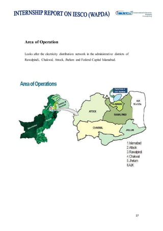 17
Area of Operation
Looks after the electricity distribution network in the administrative districts of
Rawalpindi, Chakwal, Attock, Jhelum and Federal Capital Islamabad.
 
