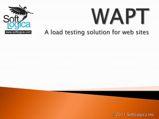 A load testing solution for web sites
 