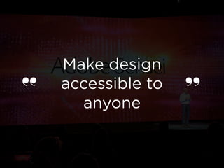 AI meets Design - Tony Aubé at WAQ17