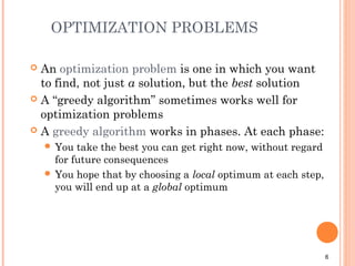Greedy Algorithm | PPT