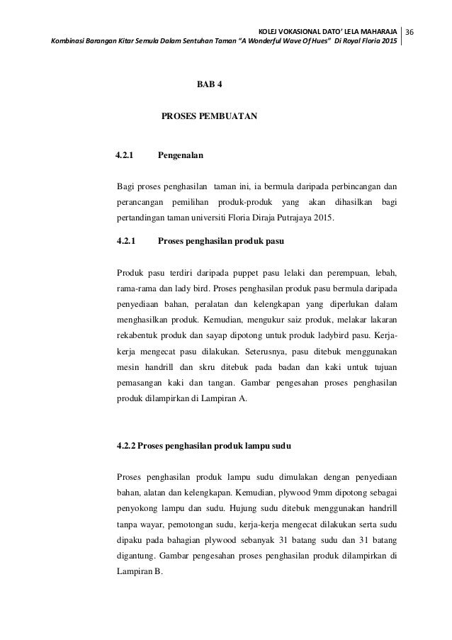 Laporan Projek Akhir