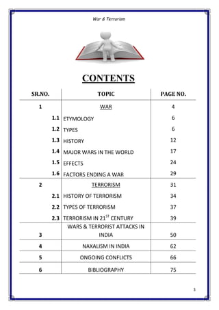 War and Terrorism | PDF