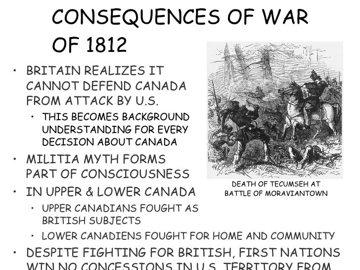 5 Results Of The War Of 1812
