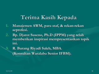 Waralaba Benny | PPT